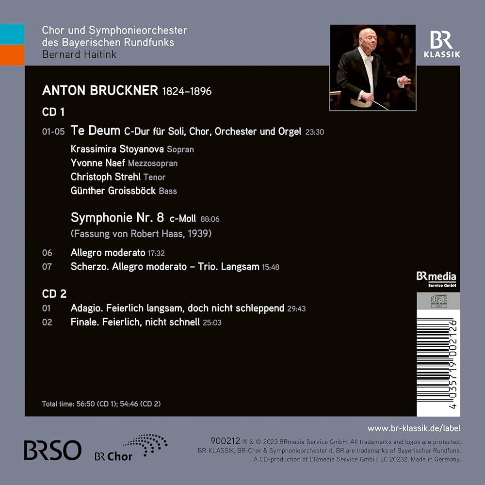 Symphonieorchester des Bayerischen Rundfunks, Anton Bruckner